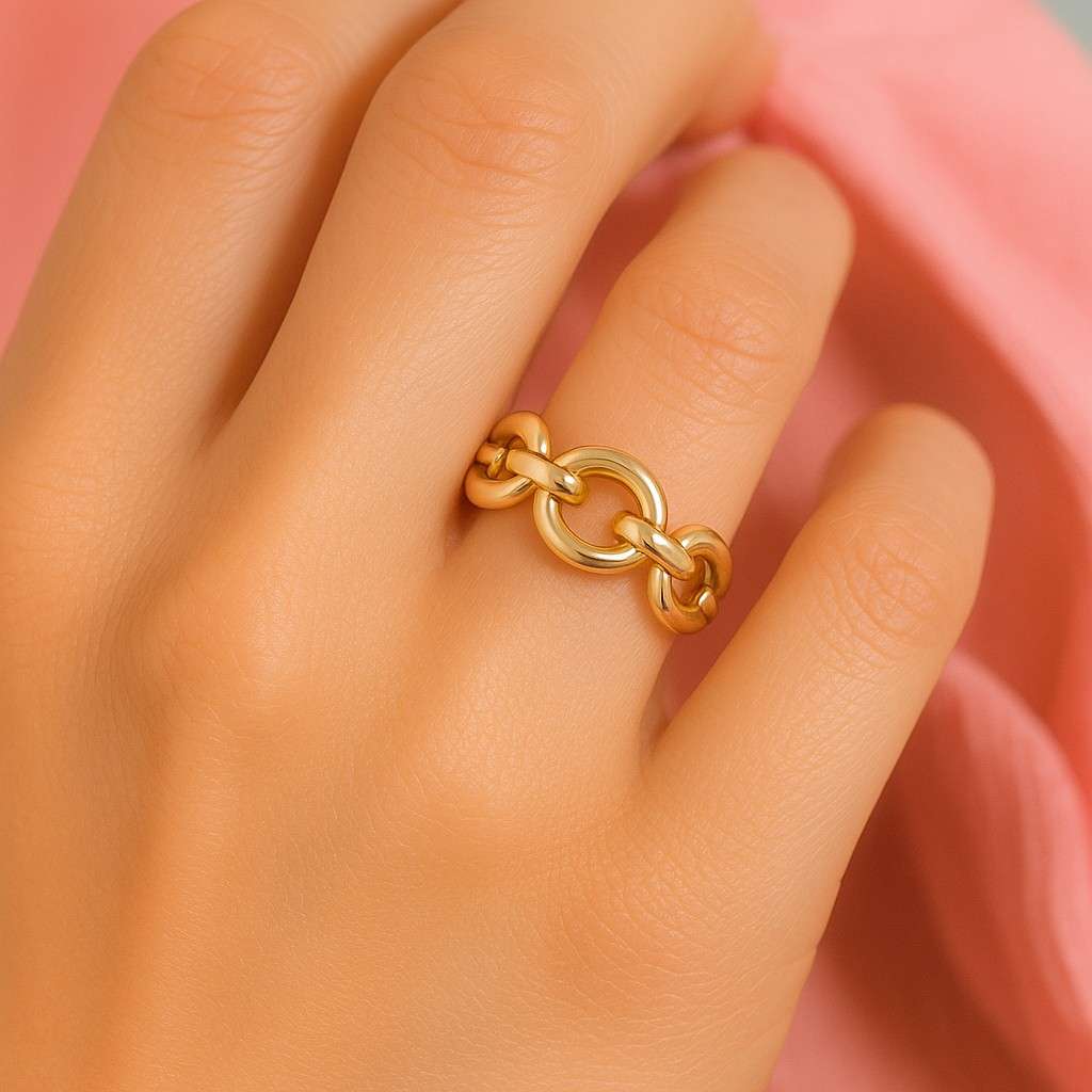 14K Gold Full Eternity Ring, Bridal Stacking Band, Anniversary Gift For Women