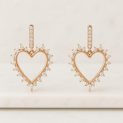 14K Gold Lab Diamond Stud Earrings CVD Brilliant Cut Diamond Studs Classy Round Diamond Studs, Wedding