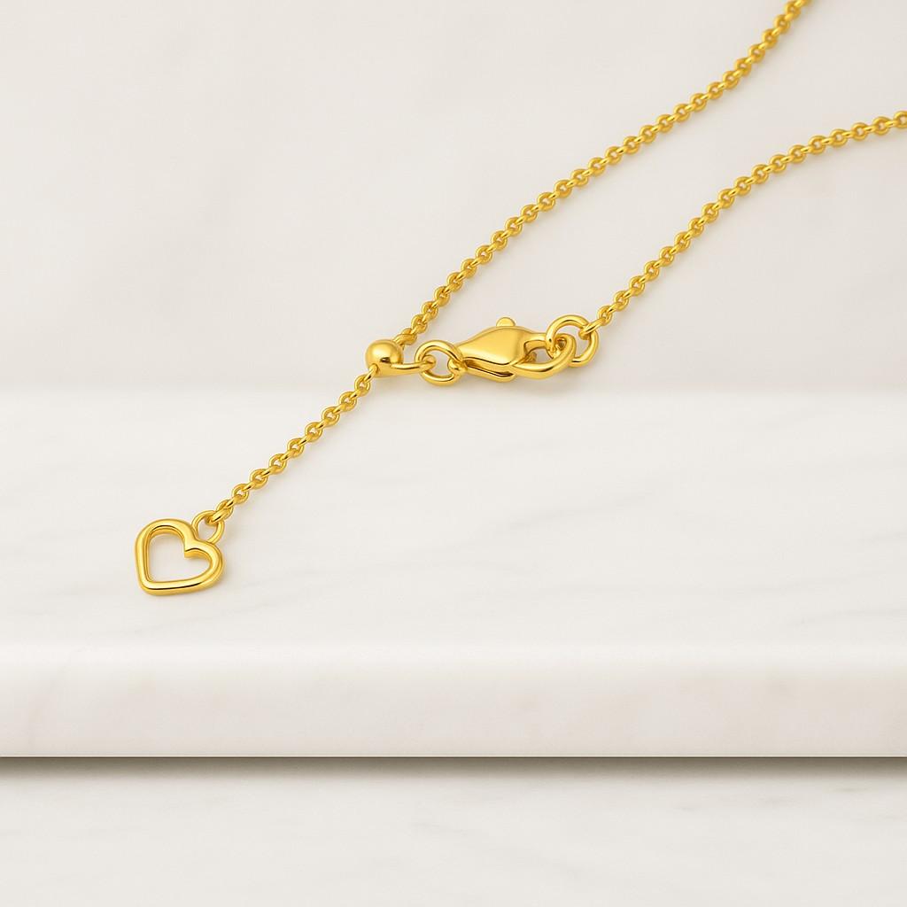 14K Gold Lab Grown Diamond Necklace Dainty Cluster Bar