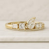 Classic Five Stone Moissanite Diamond Anniversary Band For Wife