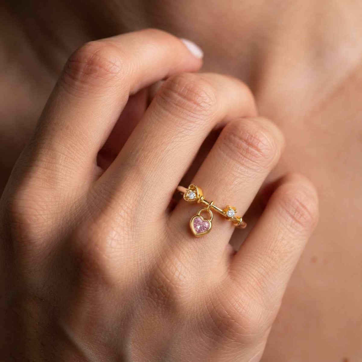 14k gold lab grown pink diamond heart ring, pink heart cut engagement ring, lab grown diamond ring, romantic bridal ring, anniversary gift
