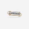 Salt and Paper Diamond Interlocking Ring