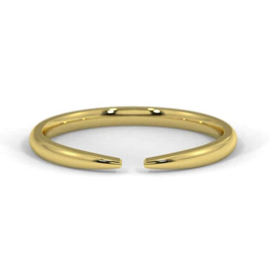 14K Gold Open Claw Ring For Women