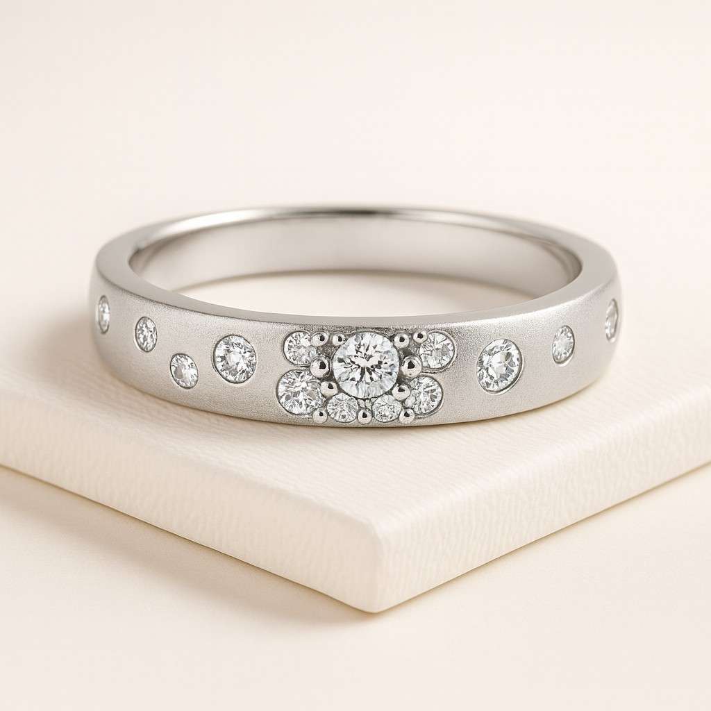 14K Minimal Braided Solo Ring, Solid Gold Cute Promise Rings for Women, Small Delicate Solitaire Engagement Ring, Dainty Stackable Band Ring
