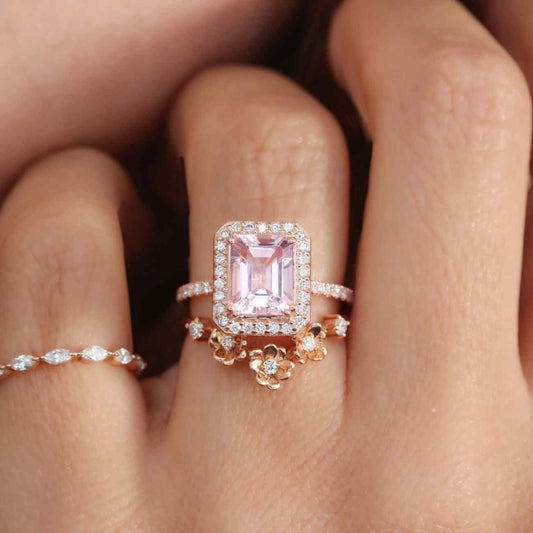 14K Solid Gold Band For Her