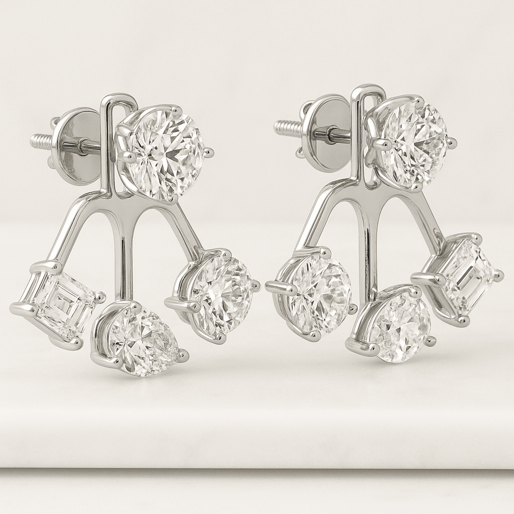 14K Solid Gold Earrings