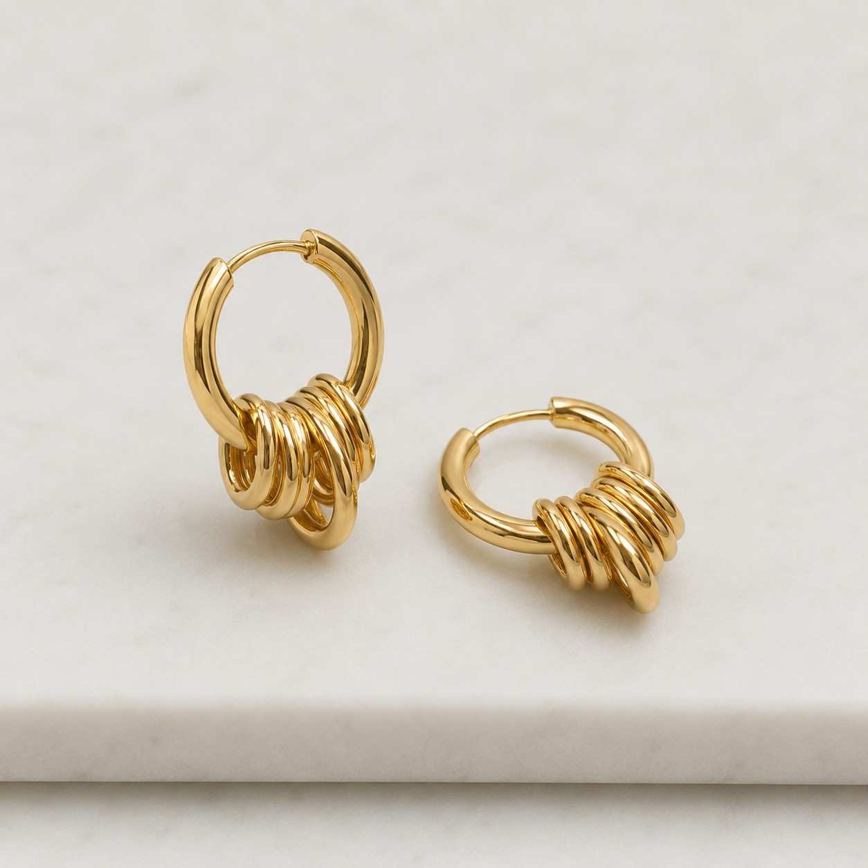 14K Solid Gold Huggie Hinged Hoop Earring, Huggie Hoop, Gold Huggie, Gold Hoop 9.5mm, 11.5mm, 12.5mm