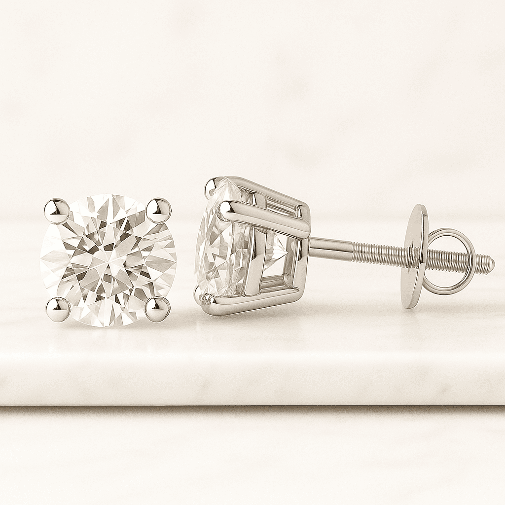 IGI Certified  Elegant Dangle Earrings  Gift for Her  Pair Earrings