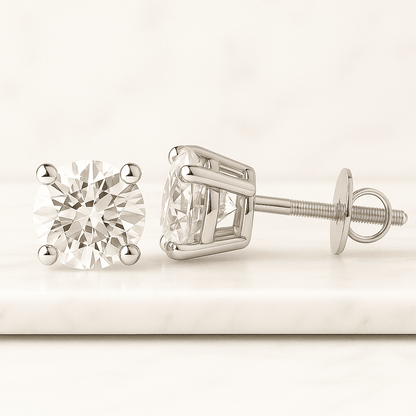 IGI Certified  Elegant Dangle Earrings  Gift for Her  Pair Earrings