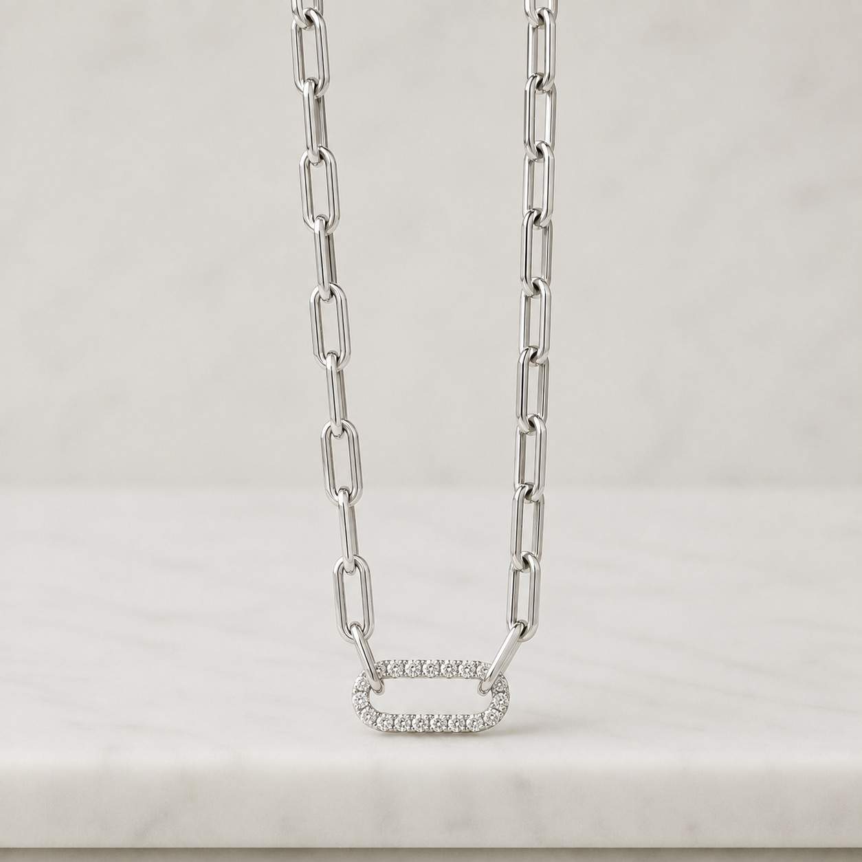 14k solid gold rolo chain necklace: round link layering jewelry