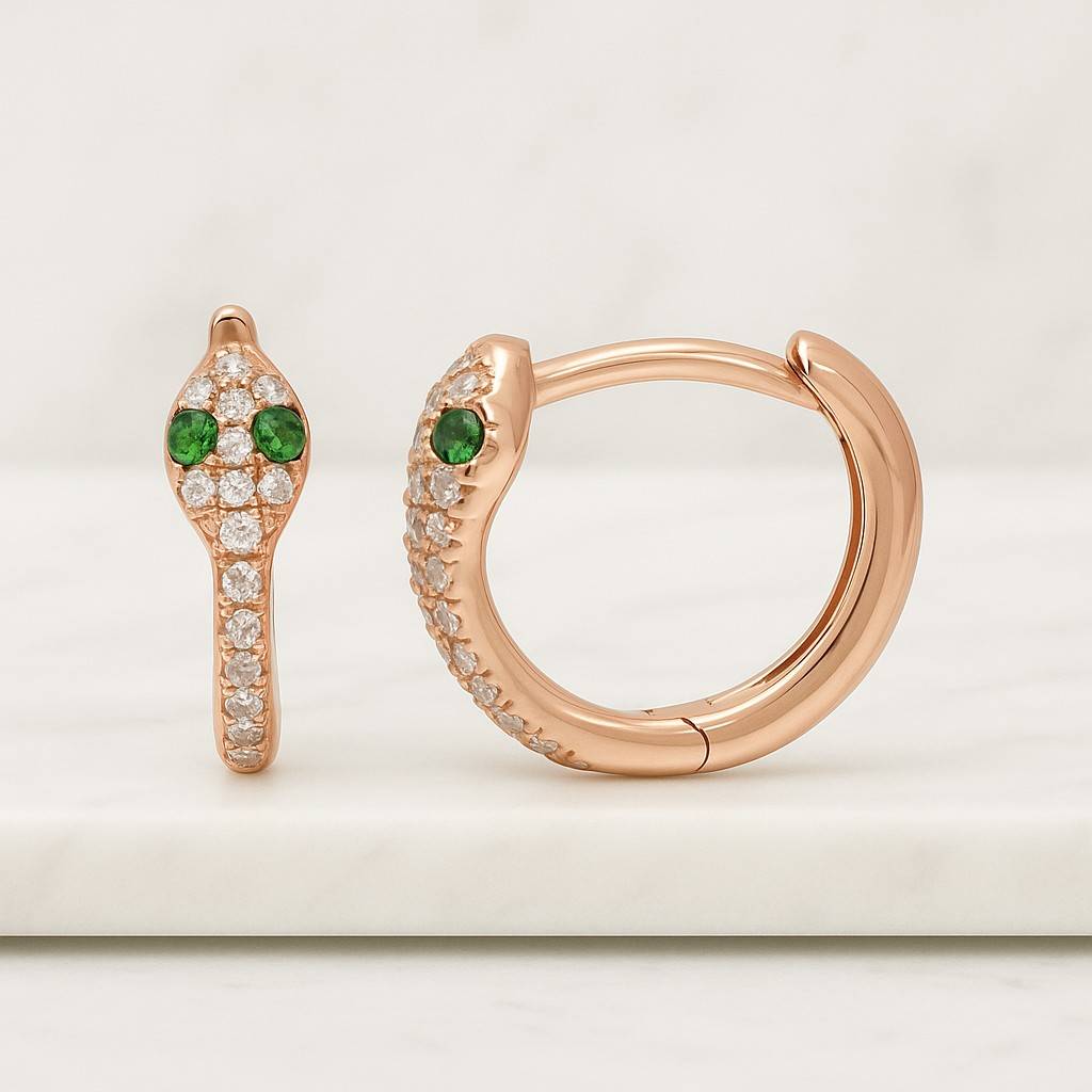 14K Solid Gold Solitaire Stud Earrings Prong Classic  Pushbacks  Certified Moissanite or CZ