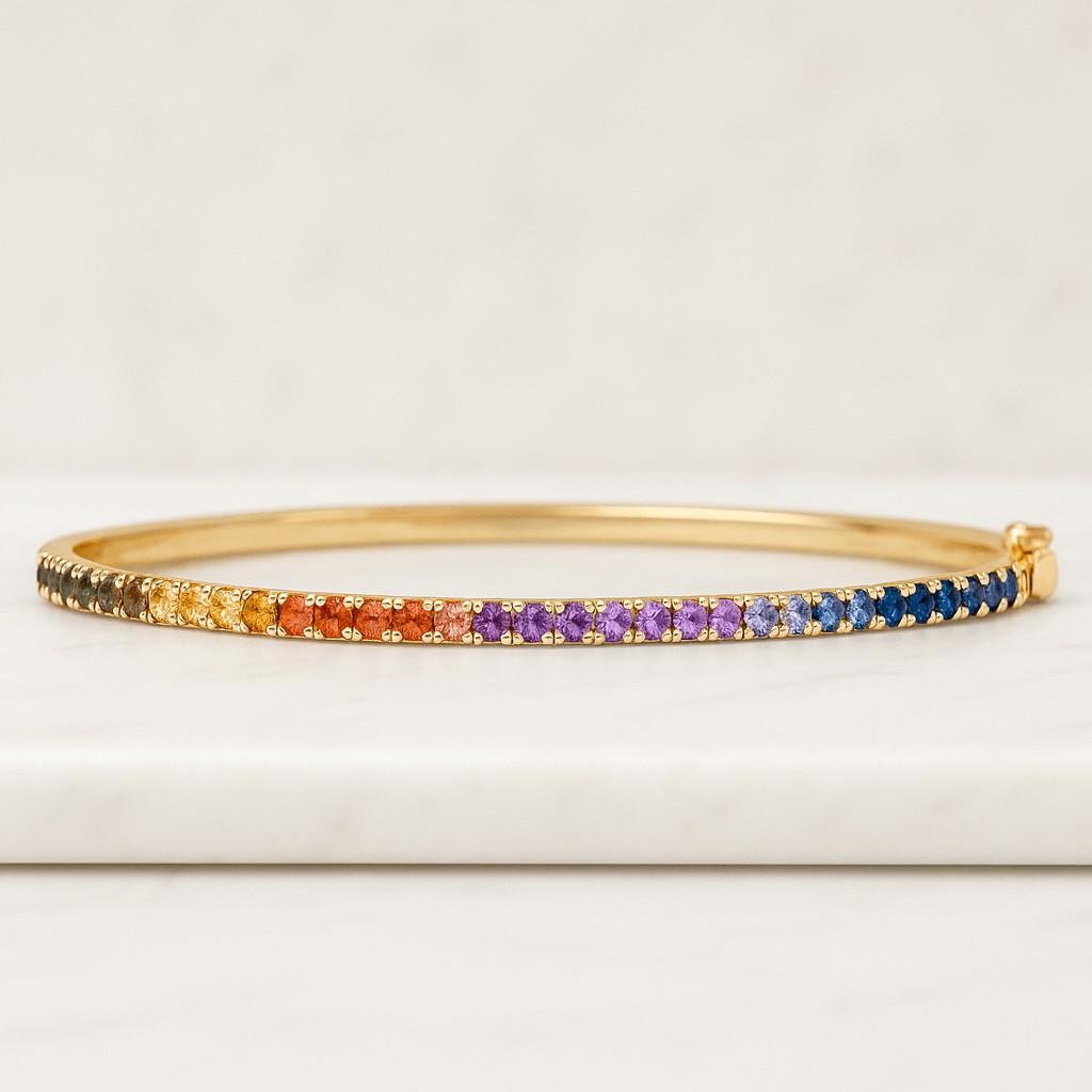 14K Solid Gold Stackable Band, Lab Diamond Band For Wedding Gift