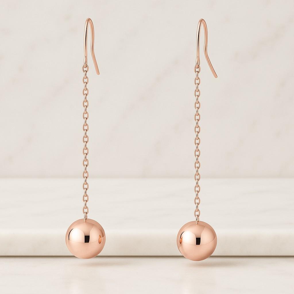 14K Solid Gold Stud Earrings Tiny Cubic Zirconia 3 Row Flowers Little Petals