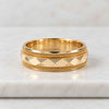 14k Solid Gold His And Hers Anniversary Ring