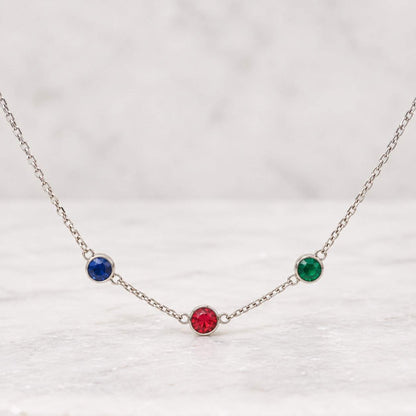 14K Solid gold Emerald Necklace, 14k Birthstone Necklace , Teardrop Emerald Necklace, Mothers day gifts, Anniversary necklace, Gifts for her
