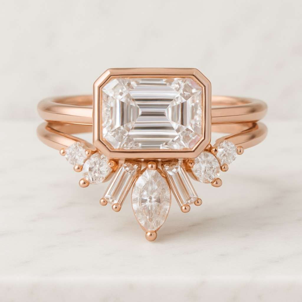 14K White Gold Pave Band Wedding Ring Oval Cut Ring Anniversary Ring 3 CT Oval Moissanite Engagement Ring 14K Yellow Gold Hidden Halo Ring