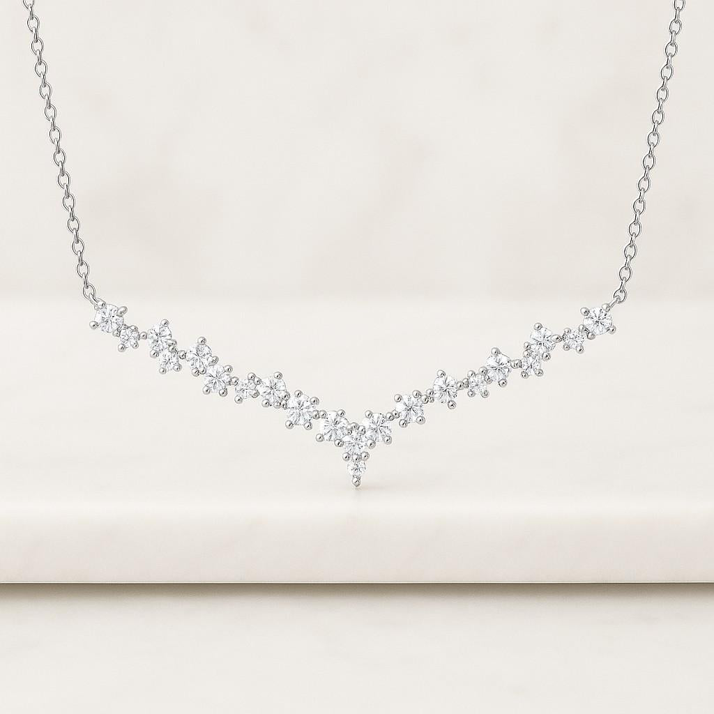 14K Yellow Gold CZ Pendant Charm Diamond Look Solitaire Necklace