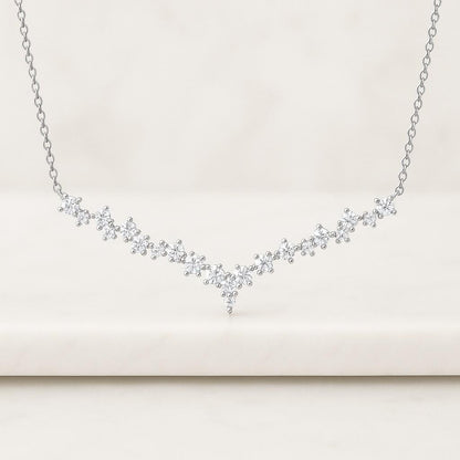 14K Yellow Gold CZ Pendant Charm Diamond Look Solitaire Necklace