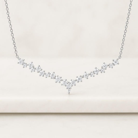 14K Yellow Gold CZ Pendant Charm Diamond Look Solitaire Necklace