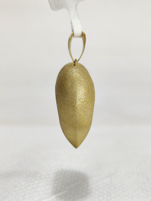 14k yellow gold dangle earrings for women