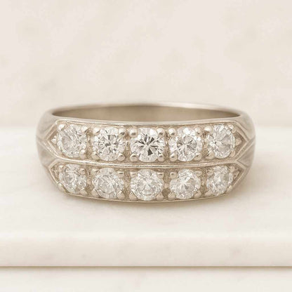 14K Yellow Gold Engagement Ring, Dainty Promise Ring