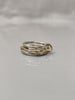 14K Gold Multi Link Connected Ring