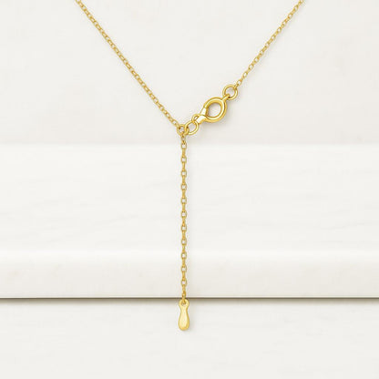 14Kt Gold Diamond Necklace Diamond Solitaire Pendant