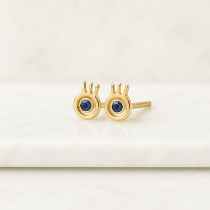 14k Gold Alliance Ring Unique Bridal Band Stacking Wedding Earring