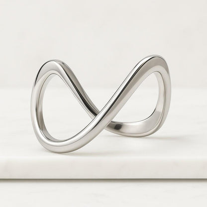 14k Curved Engagement Band  Gold Wedding Band Stack Ring Curve Band