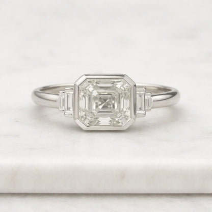 14k Gold Alliance Ring, Unique Bridal Band