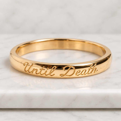 14k Gold Dainty Name Ring,Tiny Custom Wedding Bands,Personalised Engraved Band Ring,Couples Promise Rings,Mother's Day Gifts,Christmas Gift
