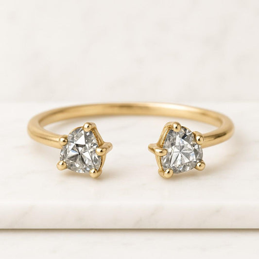 14k Gold Mobius Wedding Band Solid Gold Twist Ring Gift For Her