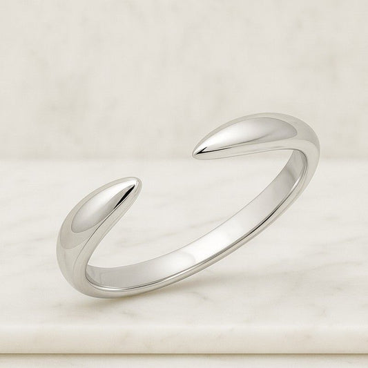 14k Gold Pinky Ring Women Solid Gold Pave Signet Ring Dainty Diamond Pointer Finger Ring Slim Dome Ring Jewelry Gift for Her Birthday Gift