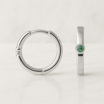 14k Gold Real Emerald Cross Earrings Zambian Gemstone Dangle May Birthstone Holiday Earrings cluster hoop emerald and garnet earrings holiday hoop earrings genuine emerald and garnet hoop earring