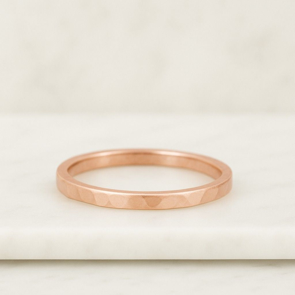 14k Gold Two Tone 7mm Mens Wedding Band  14K Comfort Fit Wedding Band  Mens Gold Wedding Band  Brush Matte