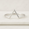 10k Solid Gold Plain Curved Wedding Ring
