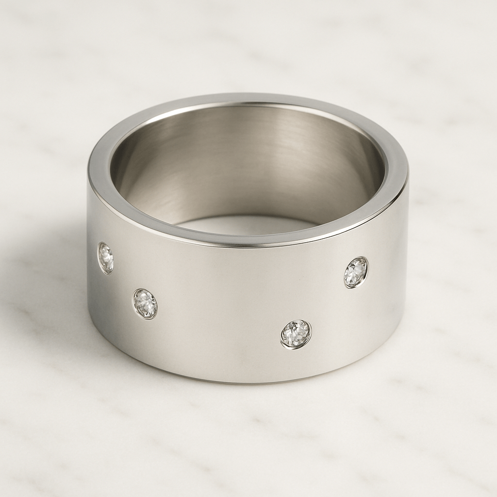 14k Rose Gold IGI Certified, CVD Diamond Ring