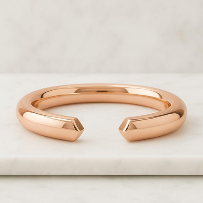 Open Gap Ring Thin Knuckle Band Minimalist Stacking Ring Spacer Engagement Ring for Women