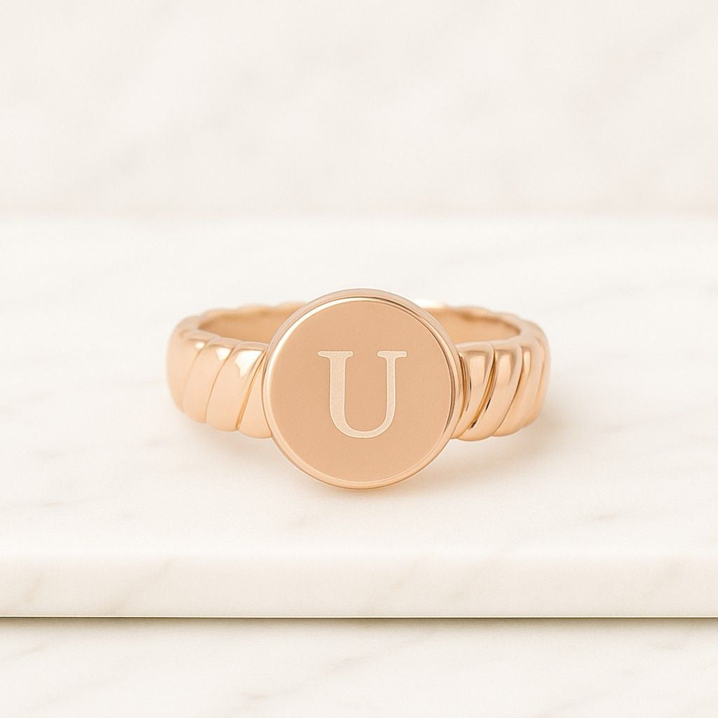 14k Solid Gold Dainty Name Ring Engraved Ring Custom Ring Custom Engraved Skinny Band Ring Custom Name Ring Personalized Name Ring