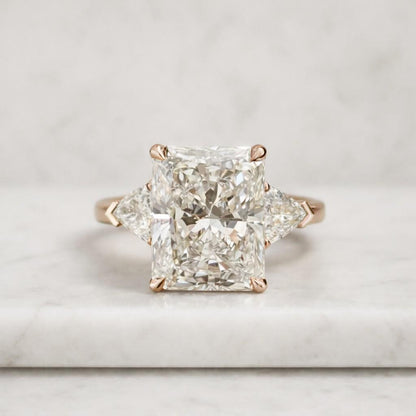 14k Solid Gold Diamond Heart Pendant Necklace