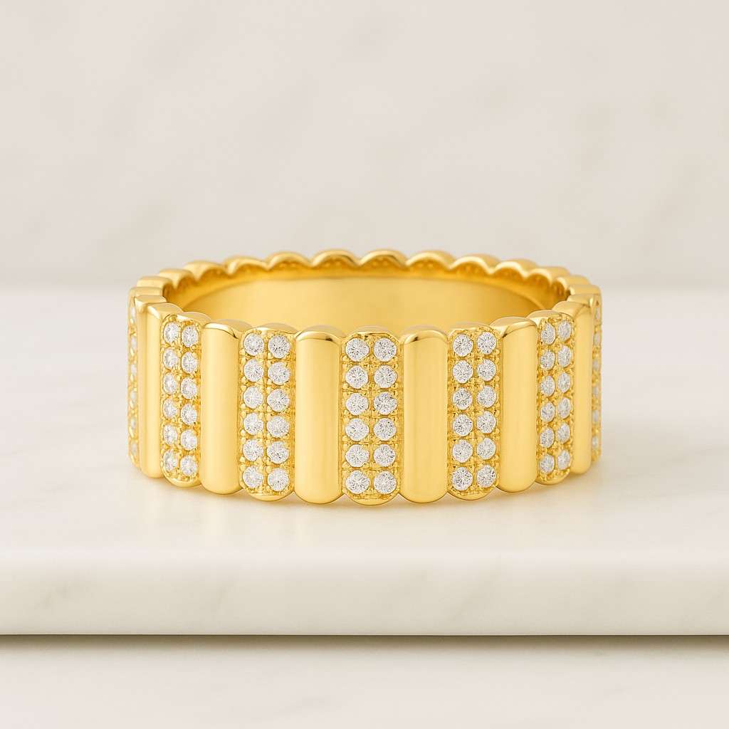 14k Solid Gold Dome Wedding Band for Women Low Dome Plain Gold Ring Classic Jewelry Gift for Wife Anniversary