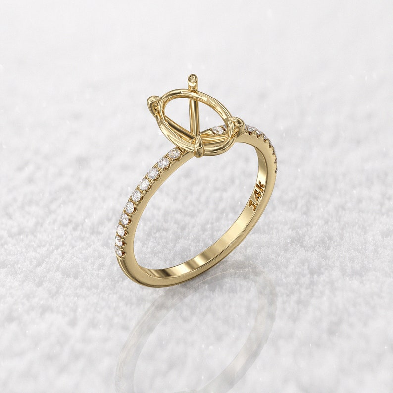 14k Solid Gold Ring, Minimalist Jewelry
