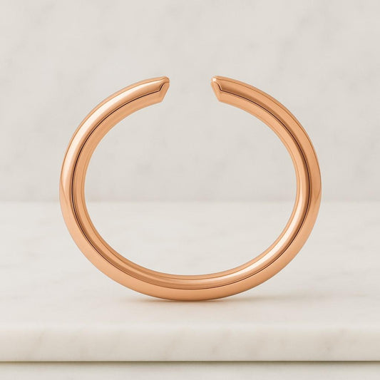 14k Solid Gold Rosary Ring • Dainty Crucifix Beaded Ring for Women • Catholic Cross Jewelry • Christian Decade Band • Faith Gift for Her
