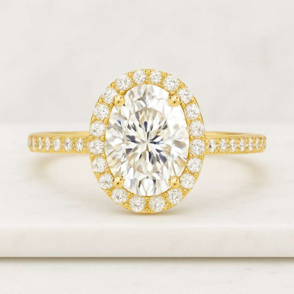 14k White Gold Diamond Ring  IGI Certified Solitaire 4 Prongs Ring