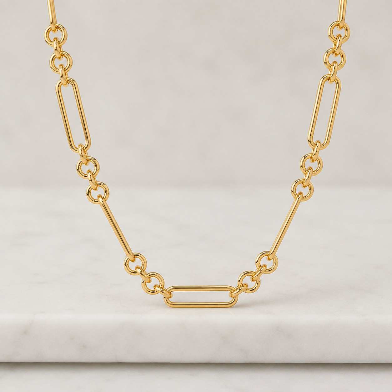 14k Yellow Gold Fancy Paperclip Chain, 14k Gold Paperclip Bracelet, 14k Real Gold Paperclips Necklace, 14k Gold 1.8mm-5.8mm Women Chain