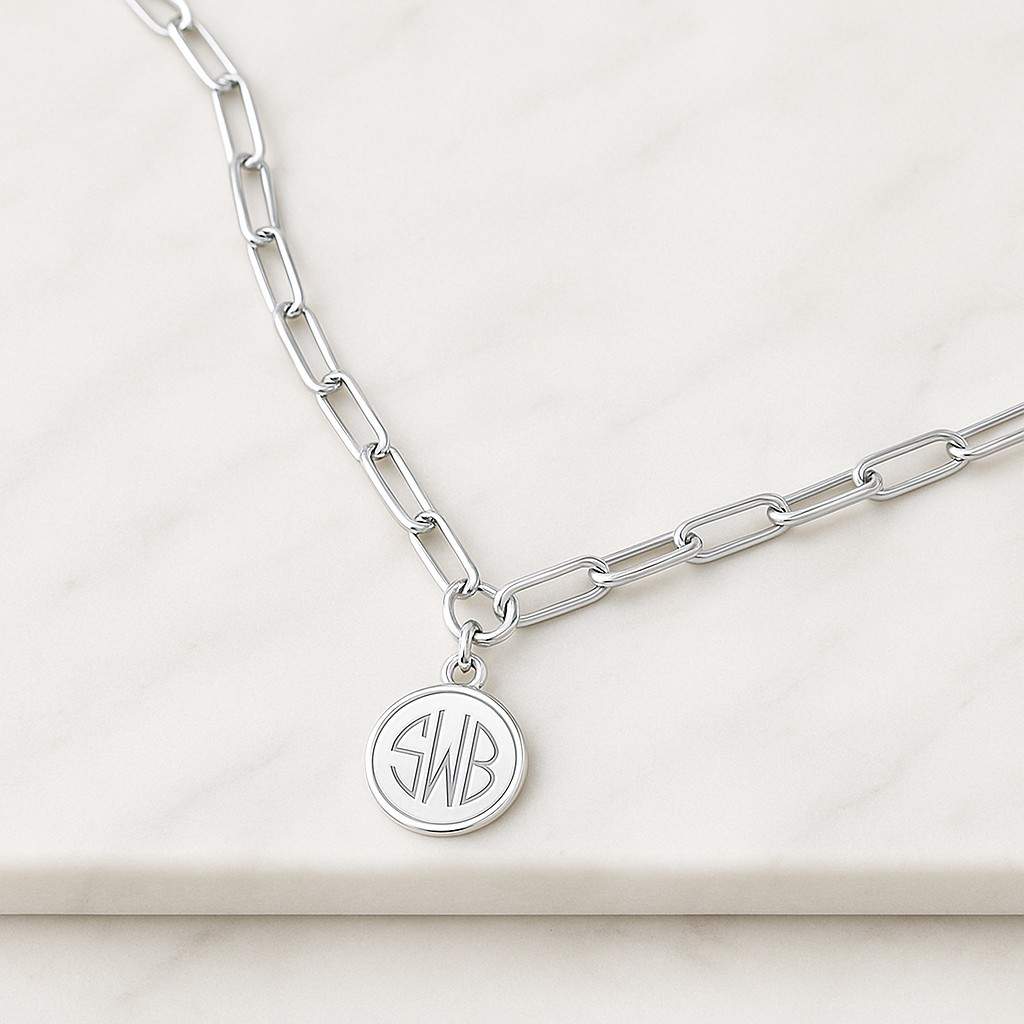 18K Gold Filled Box Chain Necklace Waterproof personalized chain Christmas Gift Birthday Gift