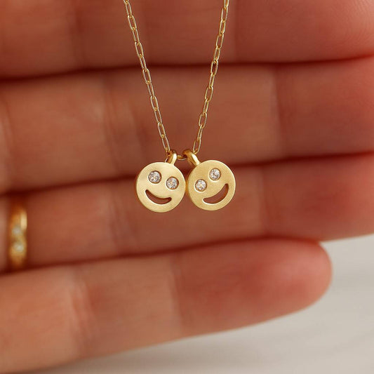 18K Gold Filled Initial Pendant Colorful Zircon Letter Necklace Family Necklace Handmade Necklace Womens Necklace Christmas Gift