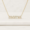Personalized Charm Mama Pendant Necklace
