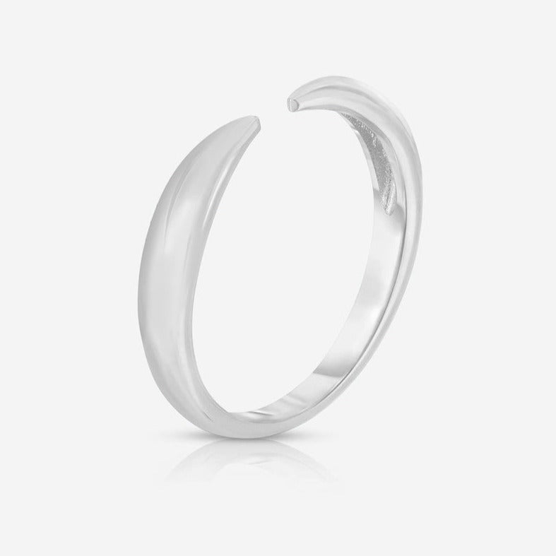 18K Gold High Polish Open Cuff Special Band