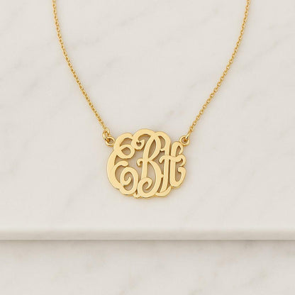 18K Gold Plated Pendant Necklace Hand Painted Butterfly and Snake Signet Pendant